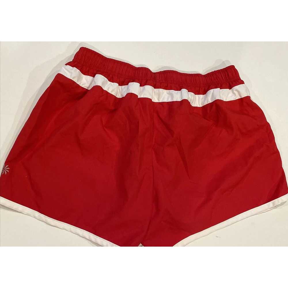 Athleta Athleta Shorts Medium Red White Women’s S… - image 6