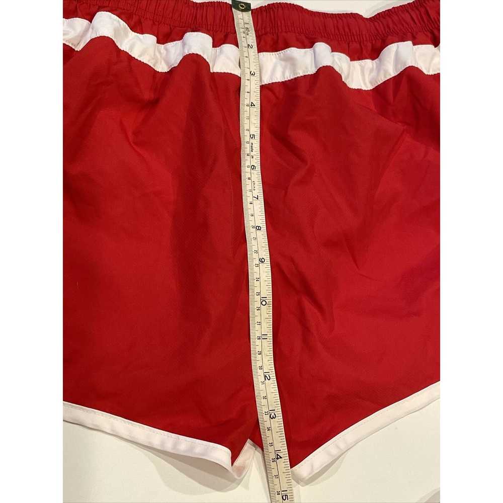 Athleta Athleta Shorts Medium Red White Women’s S… - image 9