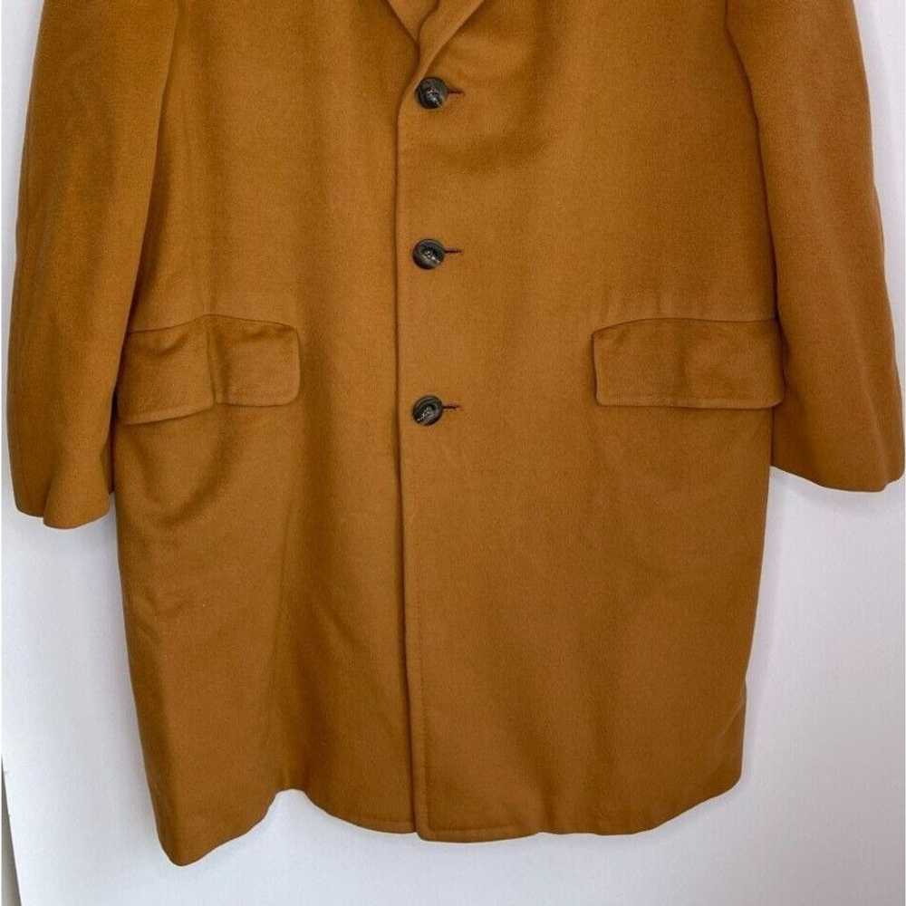 Vintage Vintage Cashmere Coat Tailored Mid Length… - image 3