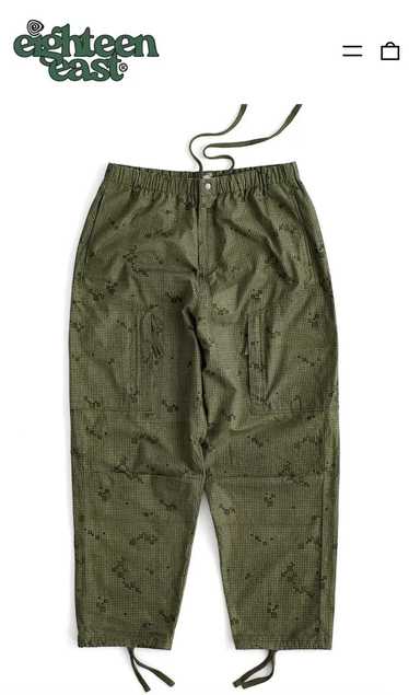 18 East 18 East Benny Field Pant- Tonal OD Green