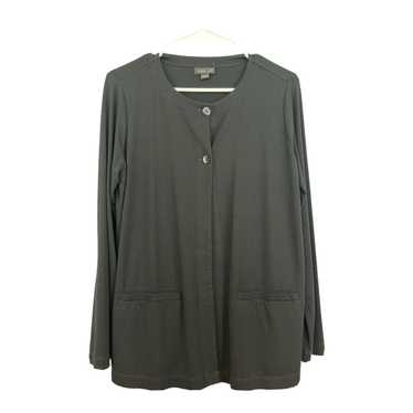 Jill.J J.Jill Wearever Collection Long Cardigan Bl