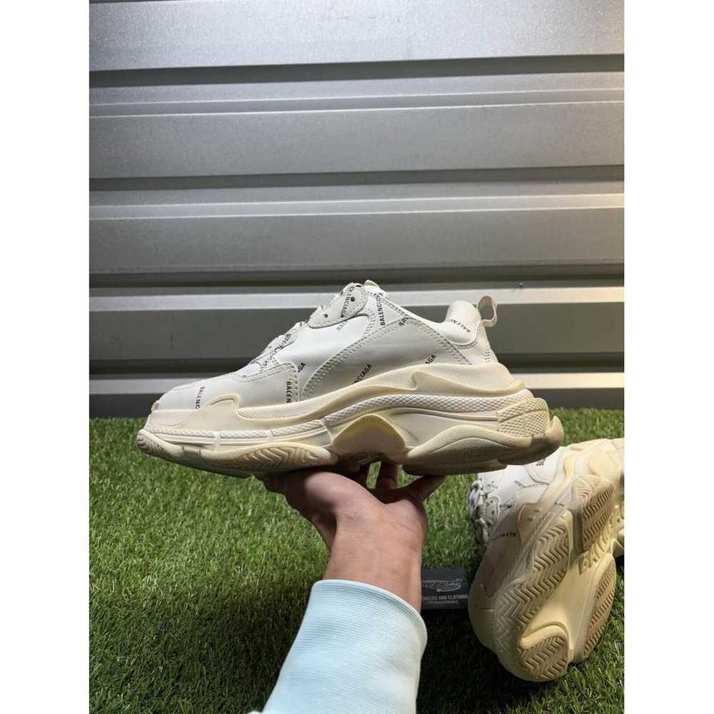 Balenciaga Triple S cloth trainers - image 3