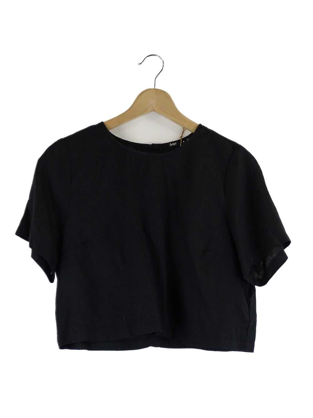 Sportsgirl Black Crop Top 8 by Reluv Clothing - image 1