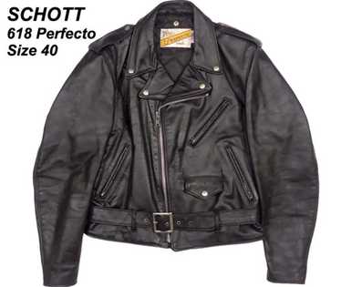 Schott Perfecto ライダースジャケット シップス　40 Schott Perfecto ダブルライダースジャケット 40