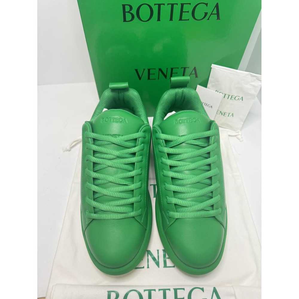 Bottega Veneta Pillow leather low trainers - image 2