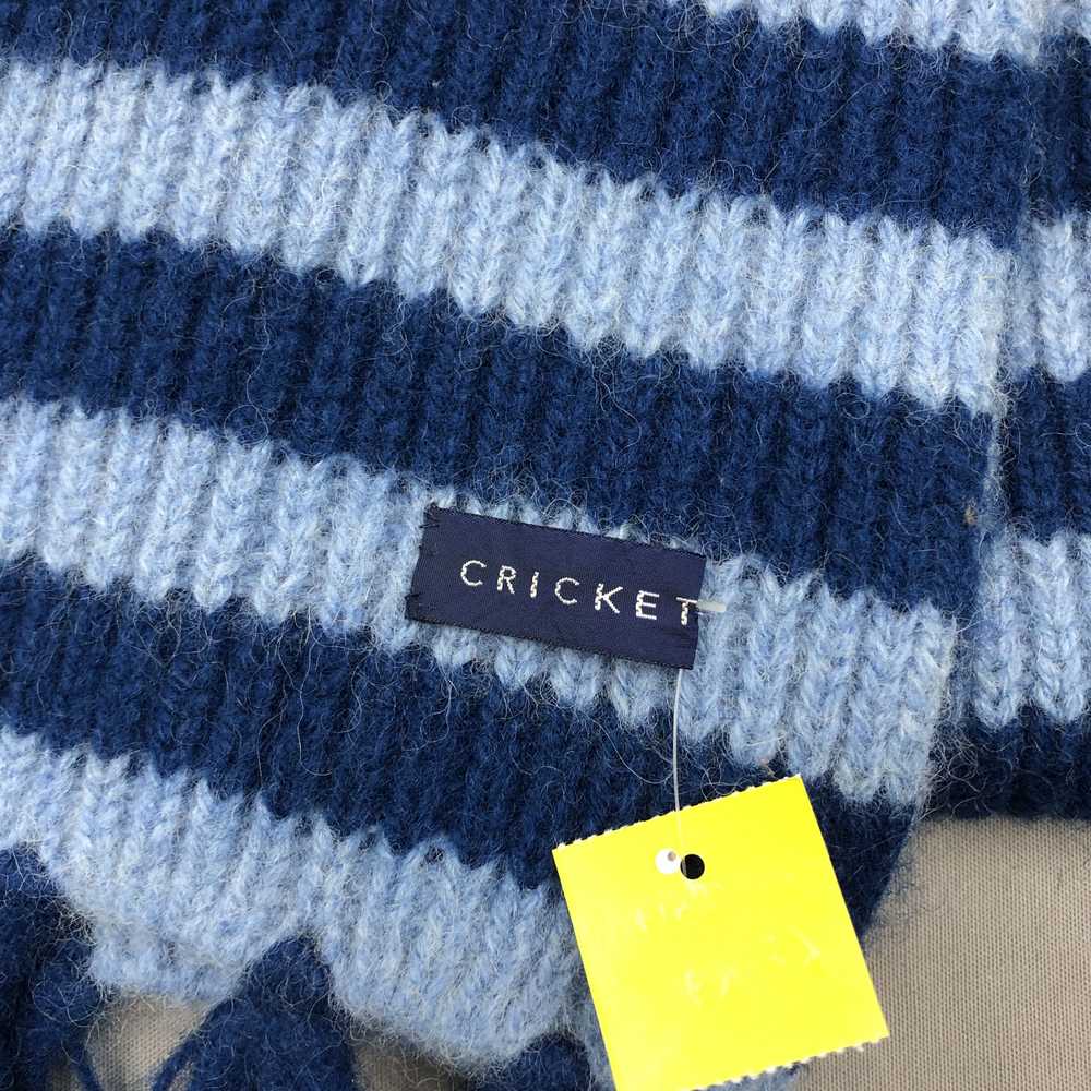 Cricket & Co × Vintage Vintage Cricket Scarf Ribb… - image 3