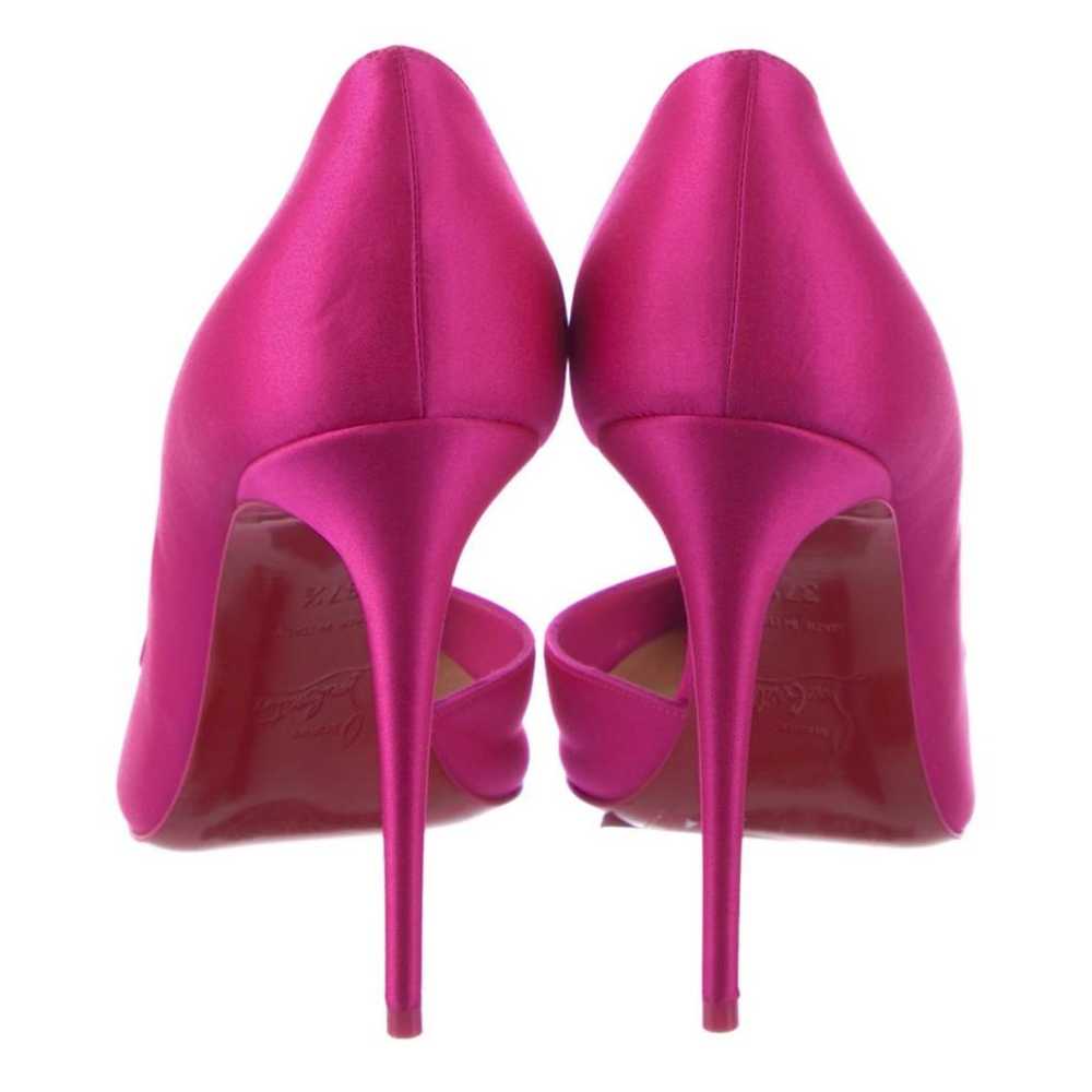 Christian Louboutin Iriza silk heels - image 7