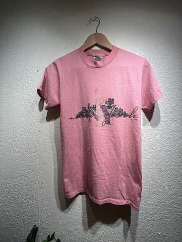 New York × Vintage Pink New York Vintage Single St