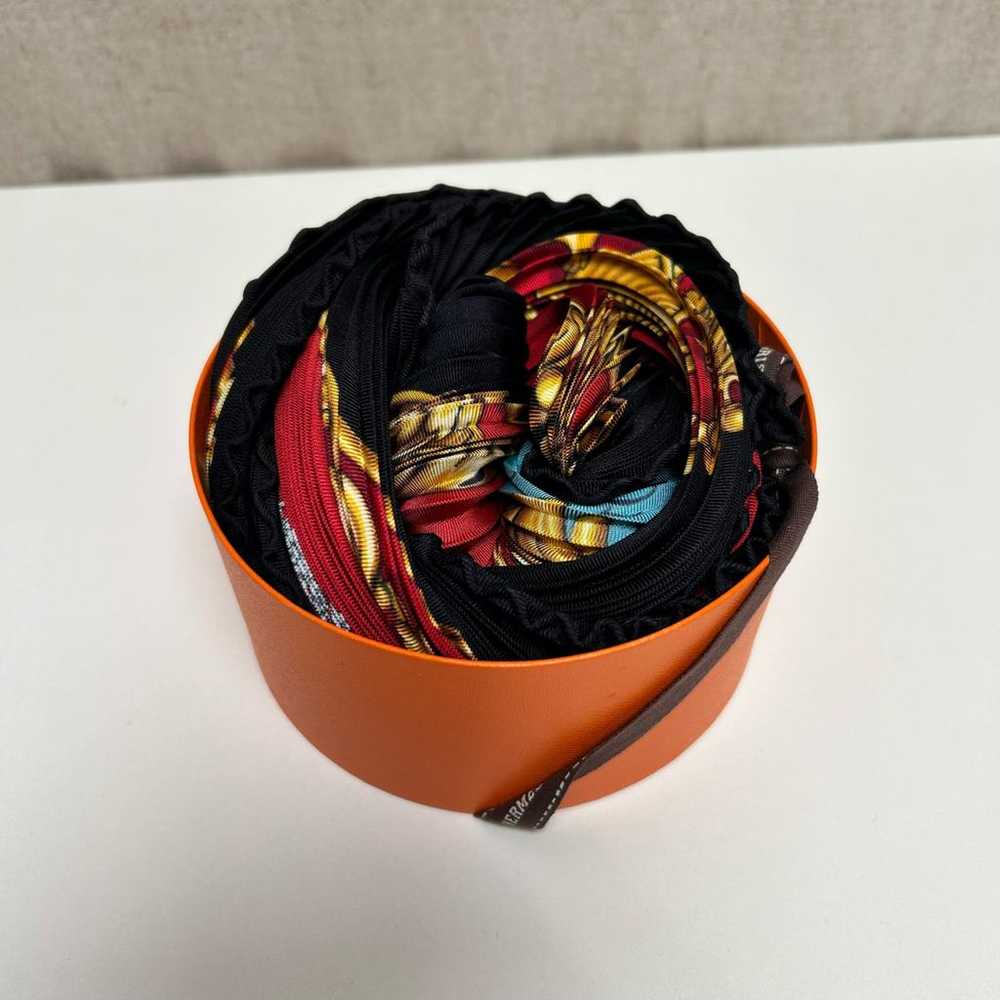 Hermès Losange silk scarf - image 4