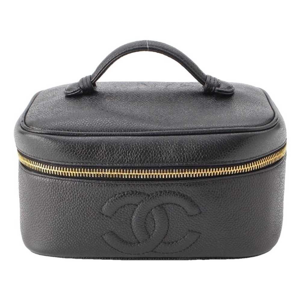 Chanel Vanity leather handbag - image 1