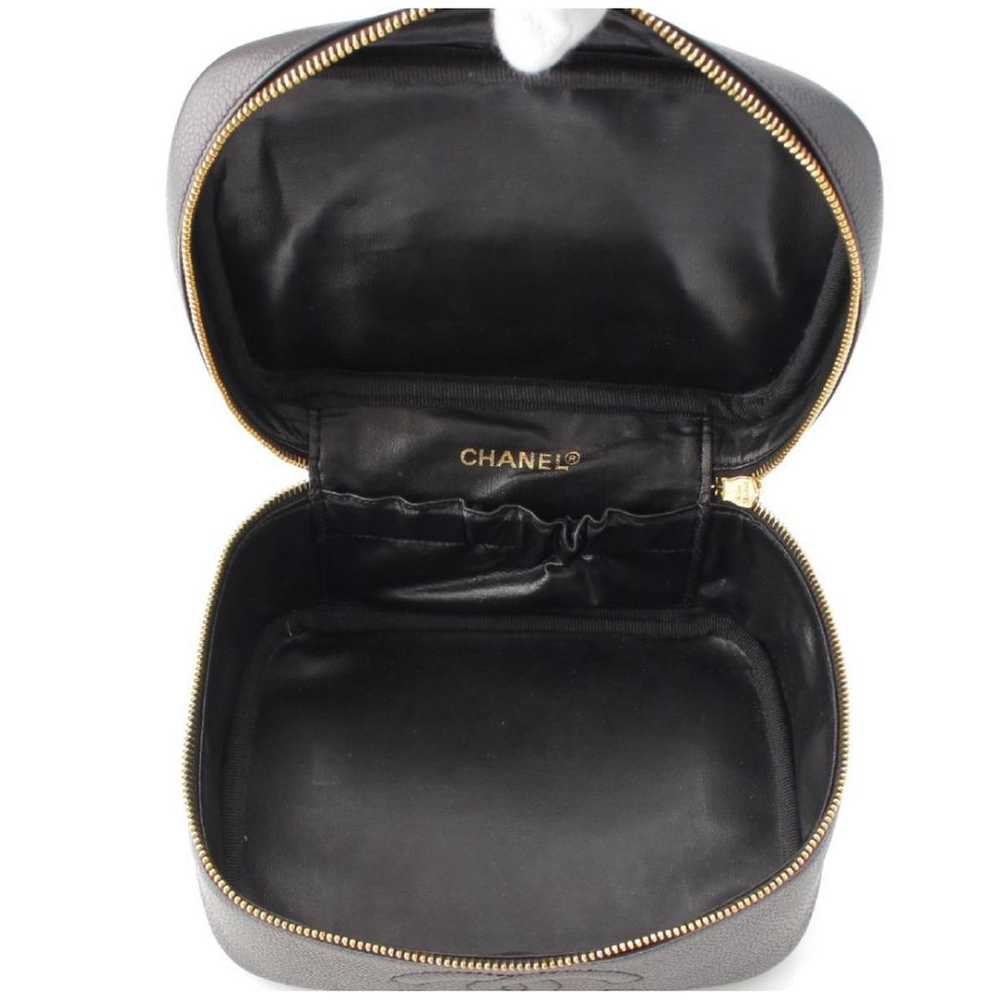 Chanel Vanity leather handbag - image 5