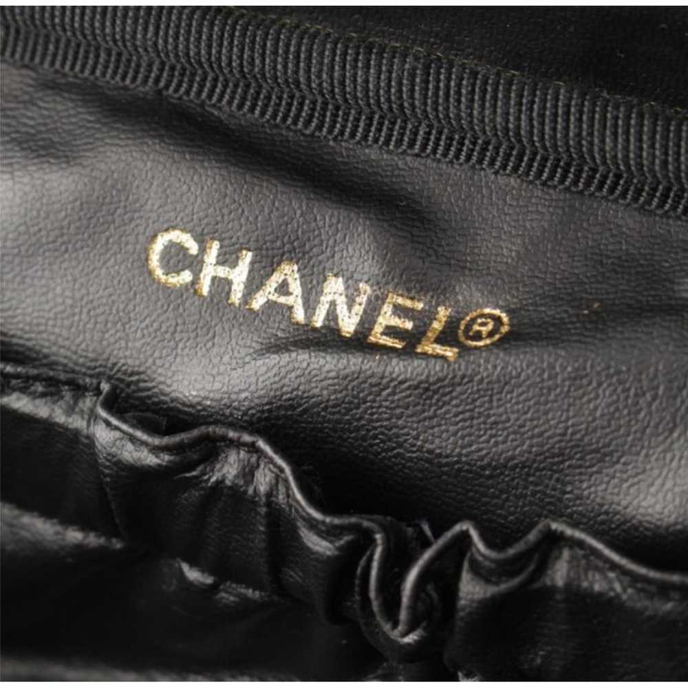 Chanel Vanity leather handbag - image 8