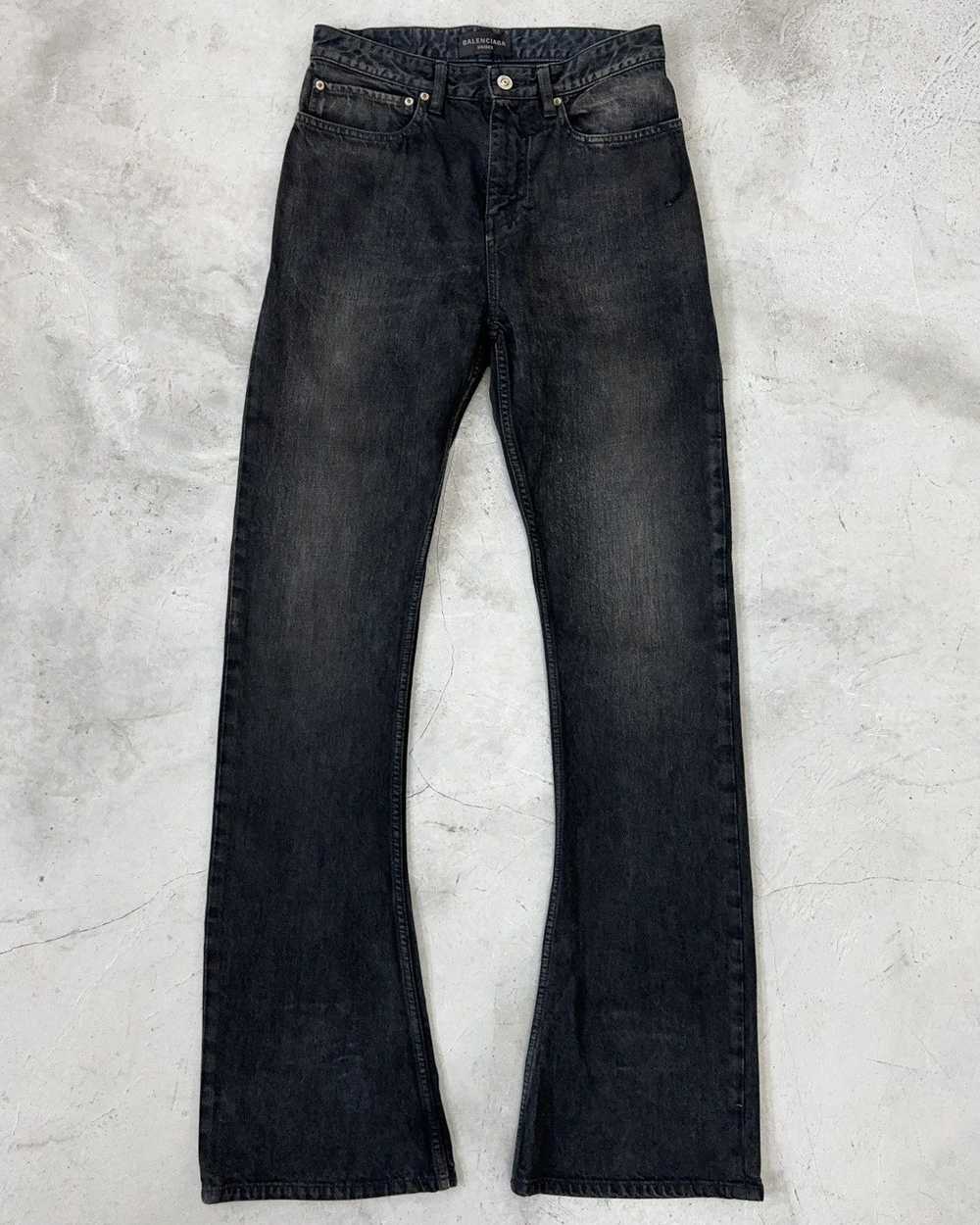 Balenciaga SS22 BOOTCUT DENIM JEANS - image 1