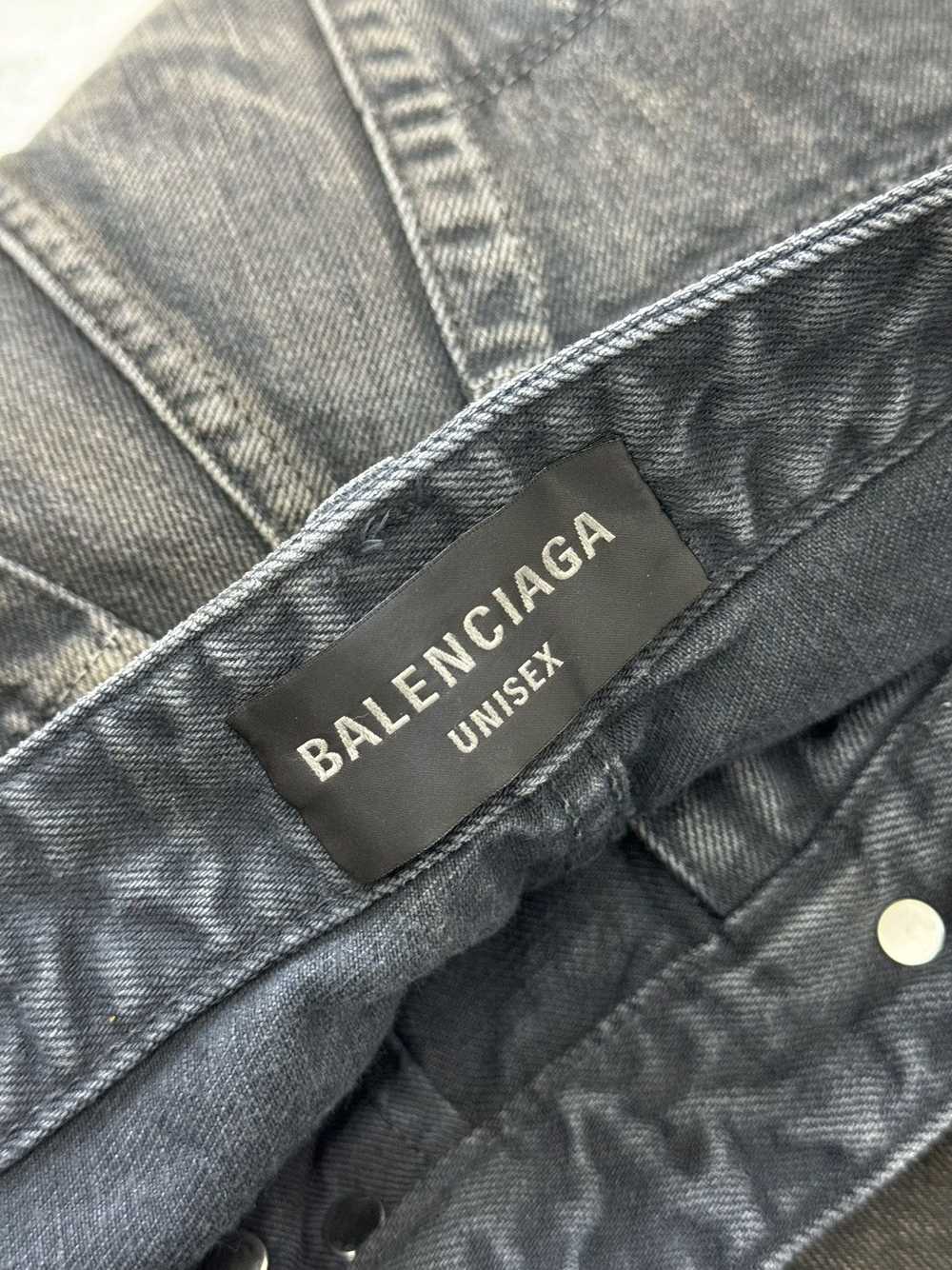 Balenciaga SS22 BOOTCUT DENIM JEANS - image 5