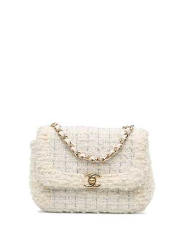 CHANEL Pre-Owned 2020 CC Mini Tweed Flap crossbod… - image 1