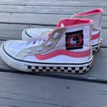 【グッドデザイン グッドサイズ】MTV チェッカー ロンT 80's vans バンズ x スタンダード カリフォルニア チェッカー ロゴ ロング
