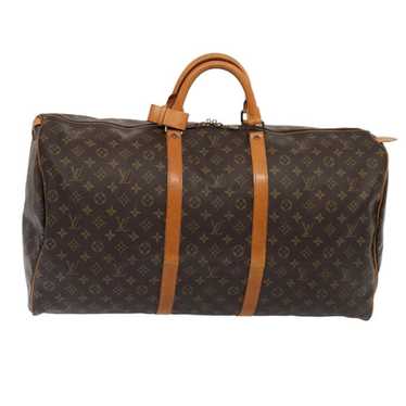 Louis Vuitton Leather travel bag