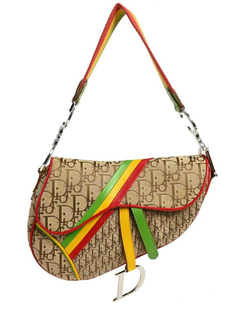 Christian Dior Pre-Owned 2004 Rasta Trotter Saddl… - image 1