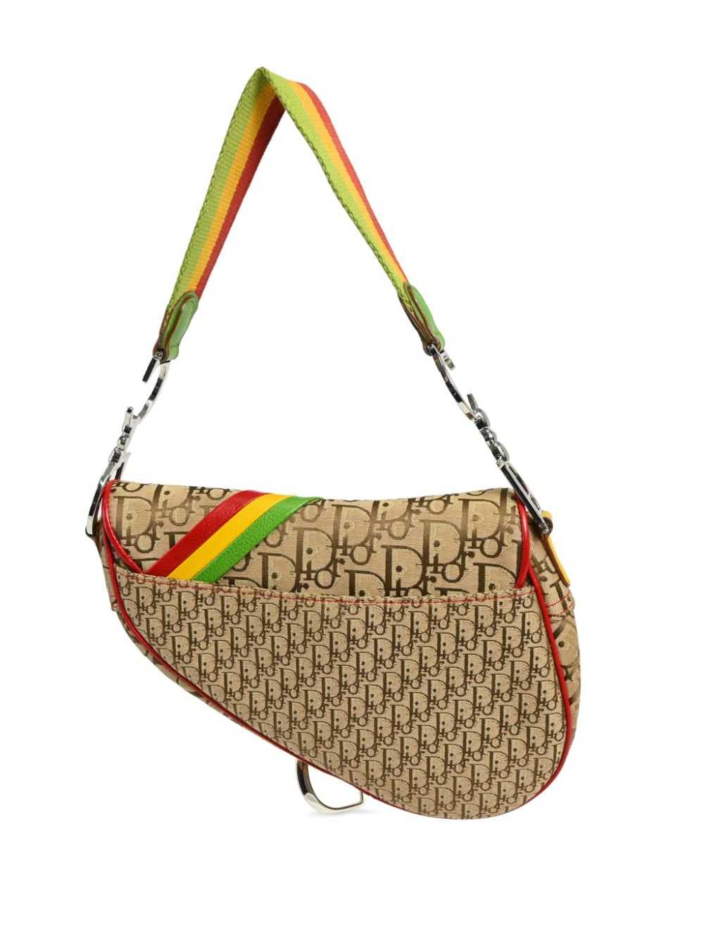 Christian Dior Pre-Owned 2004 Rasta Trotter Saddl… - image 2