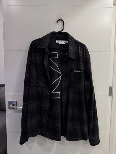 Off-White OFF-WHITE EMBROIDERED FLANNEL XXL