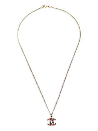 CHANEL Pre-Owned 2004 CC pendant necklace - Gold - image 1