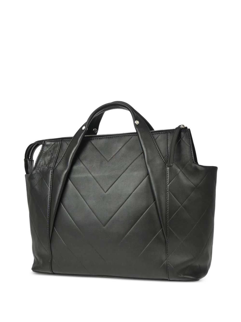 CHANEL Pre-Owned 2006 V-Stitch tote bag - Black - image 2