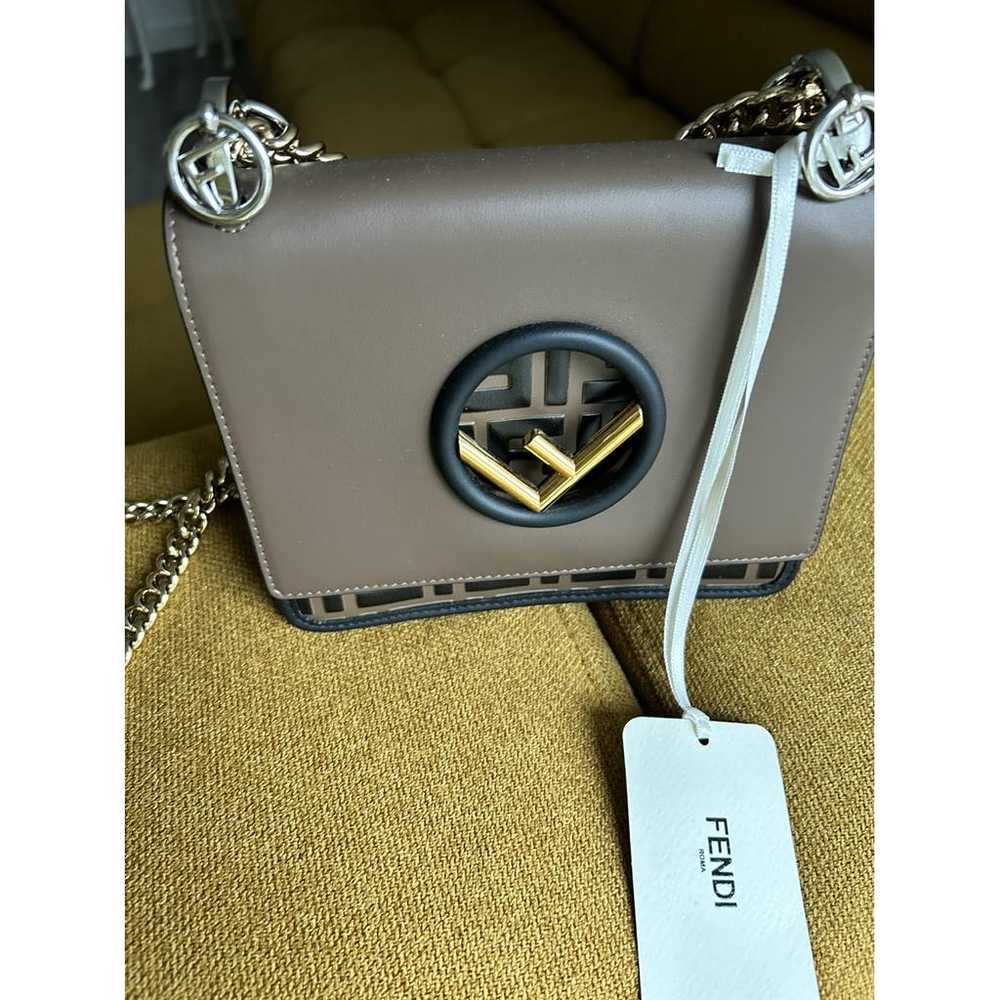 Fendi Kan I Logo leather handbag - image 2