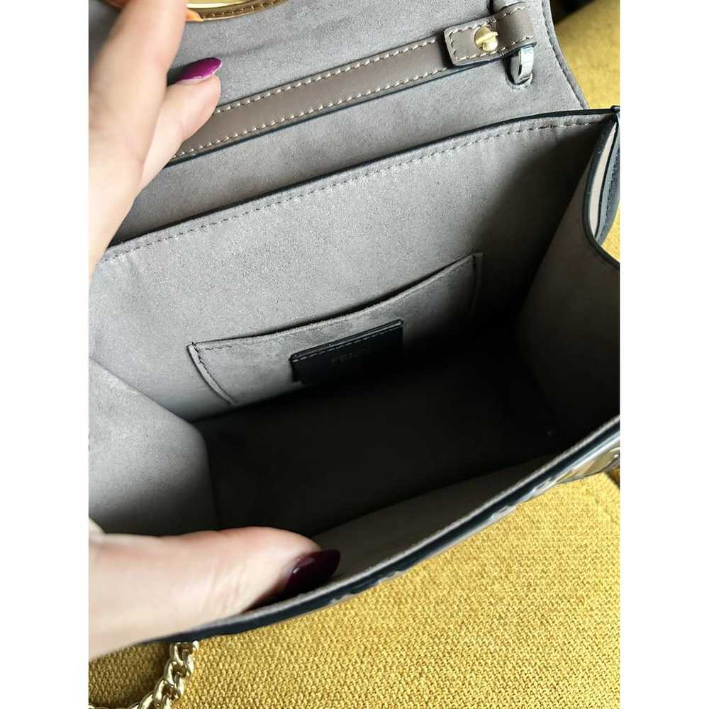 Fendi Kan I Logo leather handbag - image 5