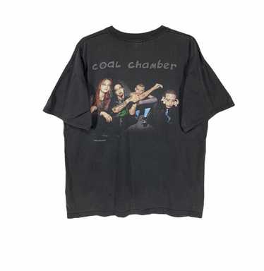 Vintage 90s outlet Coal Chamber Ice Cream Truck Band T Shirt Size sz L Nu Metal Rare