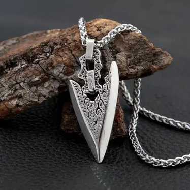 Chain × Custom × Jewelry Arrowhead Long Chain Nec… - image 1