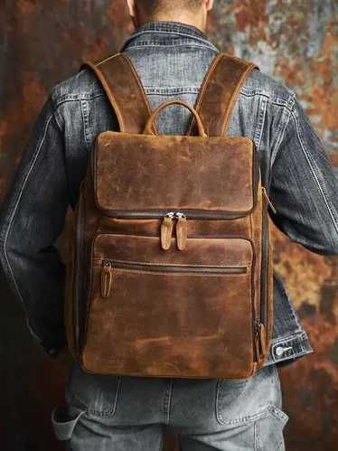 Backpack × Genuine Leather × Japanese Brand Unique