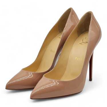 Christian Louboutin Kate Pumps 100mm - Patent Lea… - image 1