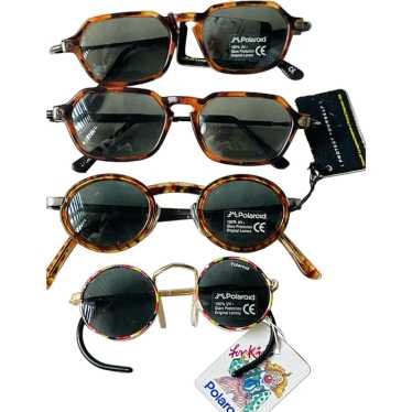 4 Pairs Vintage Polaroid Sunglasses - image 1