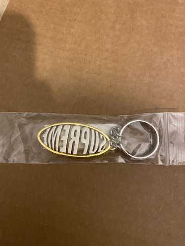 Supreme Supreme Oval Logo Keychain