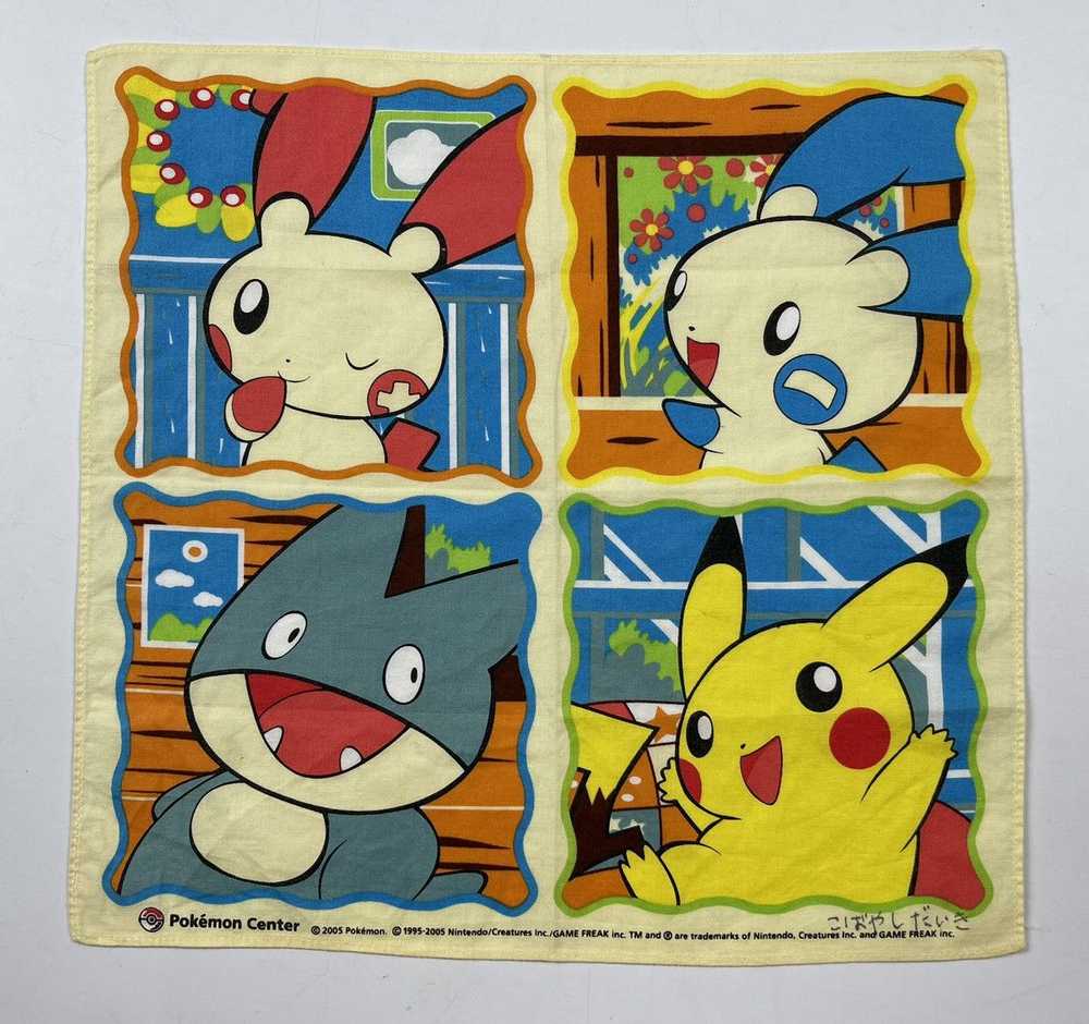 Japanese Brand × Pokemon pokemon handkerchief poc… - image 1