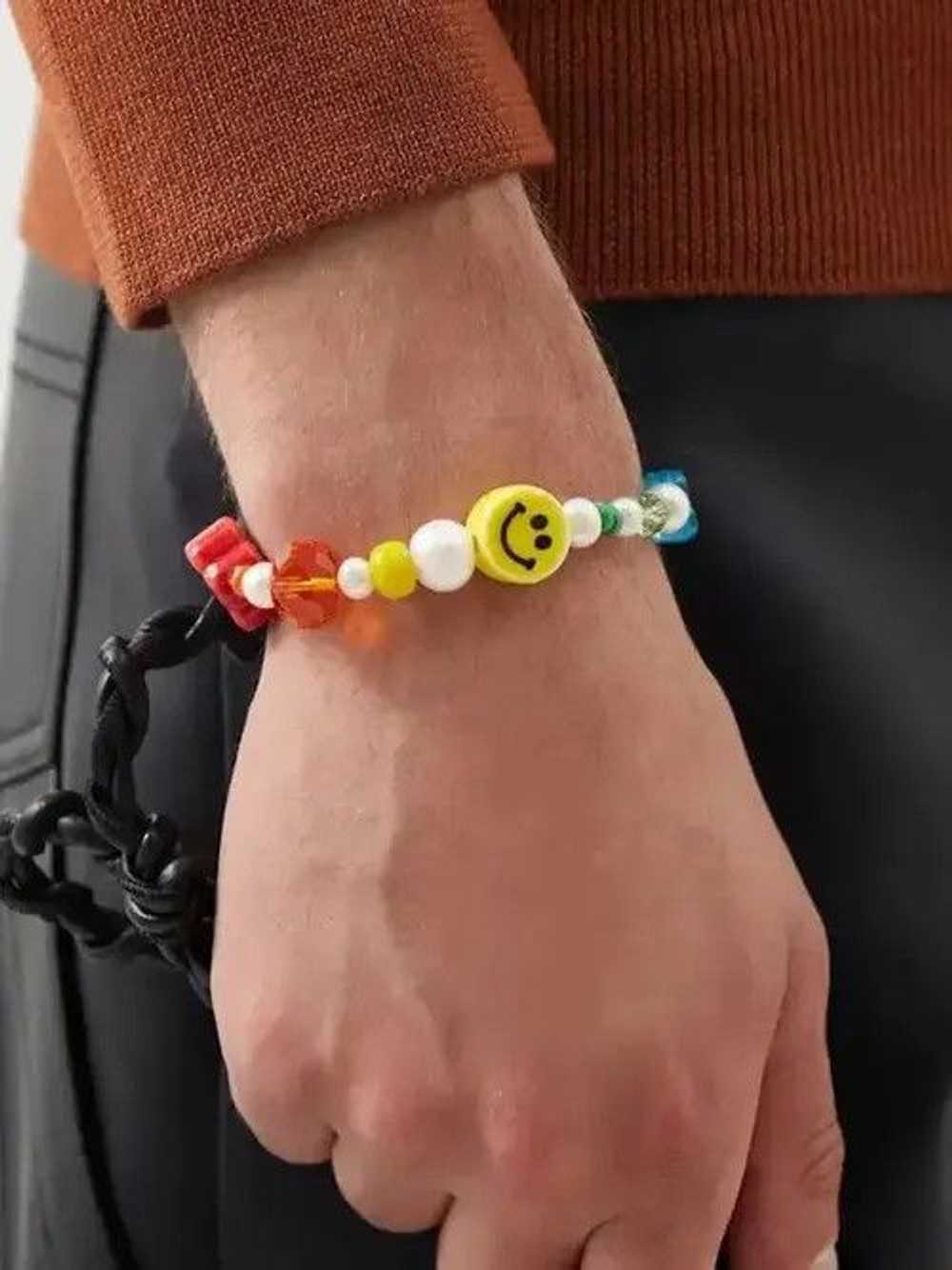 Beads × Chain × Jewelry Rainbow Gradient Smiley F… - image 2