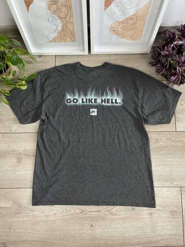 Nike × Vintage Vintage Nike “Go Like Hell” T-shir… - image 1