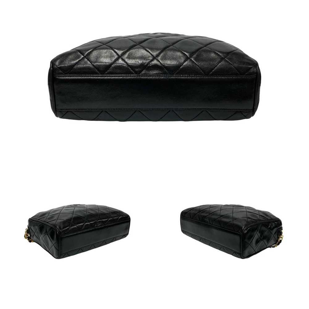 CHANEL Shoulder Bag lambskin black Matrasse - image 7