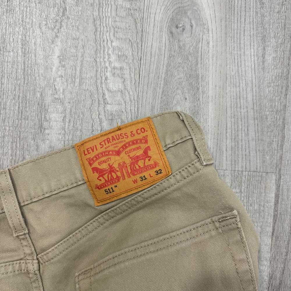 Levi's Levi's 511 Slim Fit Twill Pants Men's Size… - image 4