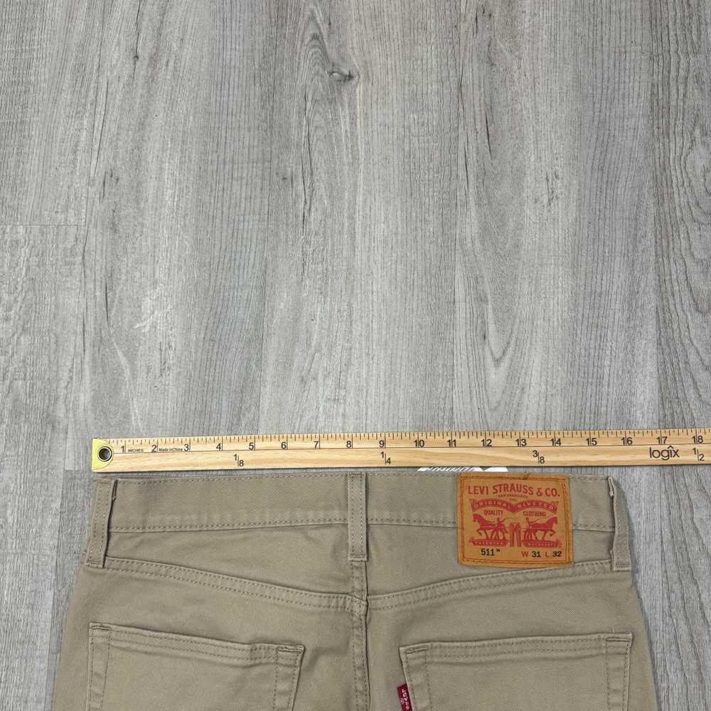 Levi's Levi's 511 Slim Fit Twill Pants Men's Size… - image 6