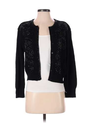 Liz Claiborne Women Black Wool Cardigan P