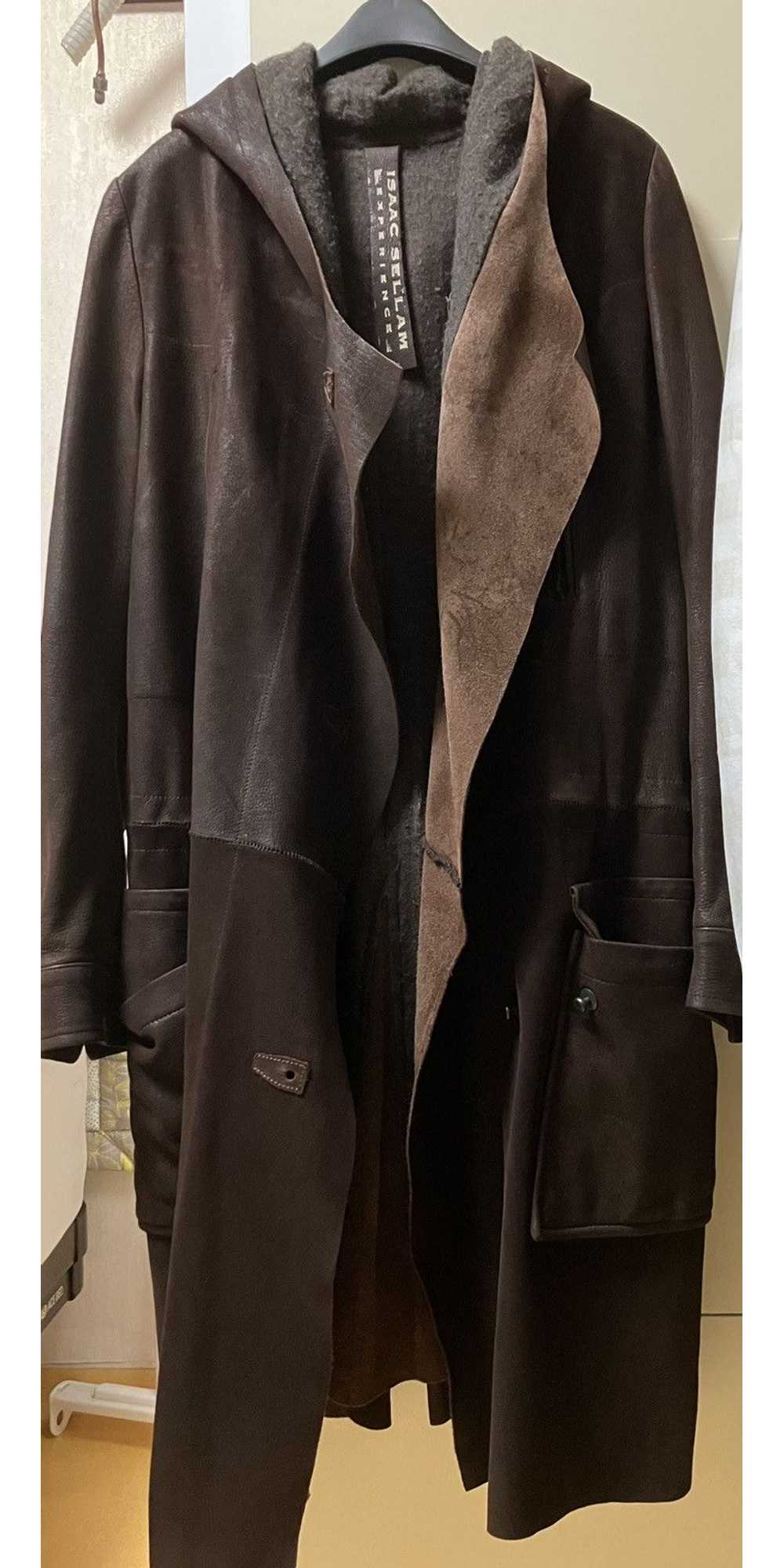 Isaac Sellam Experience isaac sellam leather coat - image 1