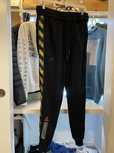 Off-White Off-White "Fire Line Tape" Sweatpants Sm