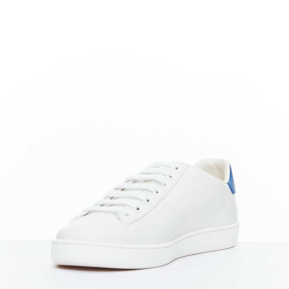 Gucci GUCCI Ace Tennis white embroidered logo low… - image 4