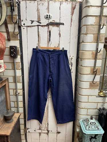 French 1940s workwear trousers - Gem