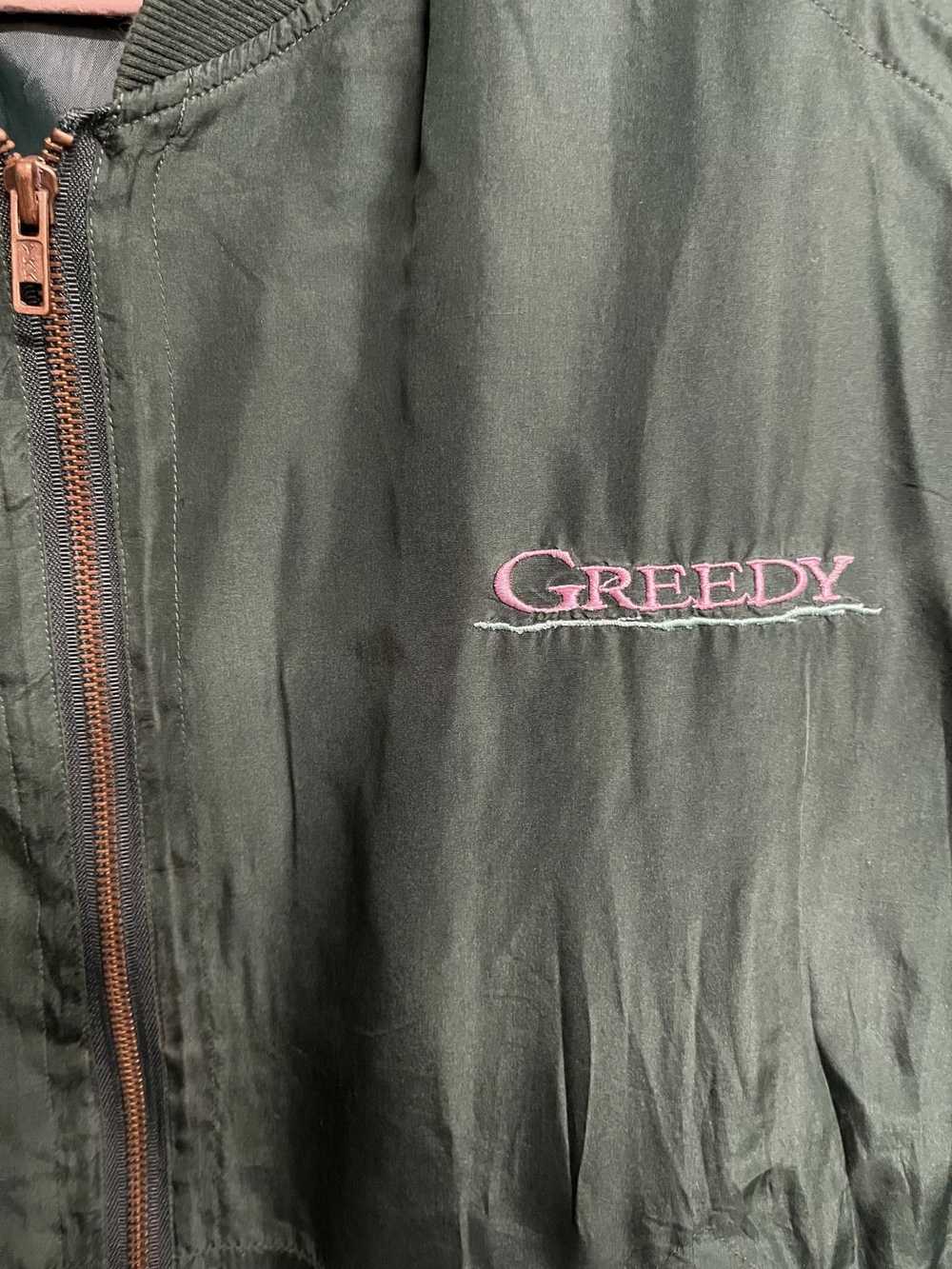 Designer Greedy Movie Promo Bomber Jacket - 1994 … - image 3