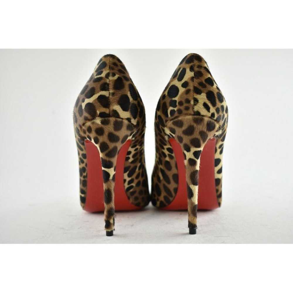 Christian Louboutin Pigalle exotic leathers heels - image 10