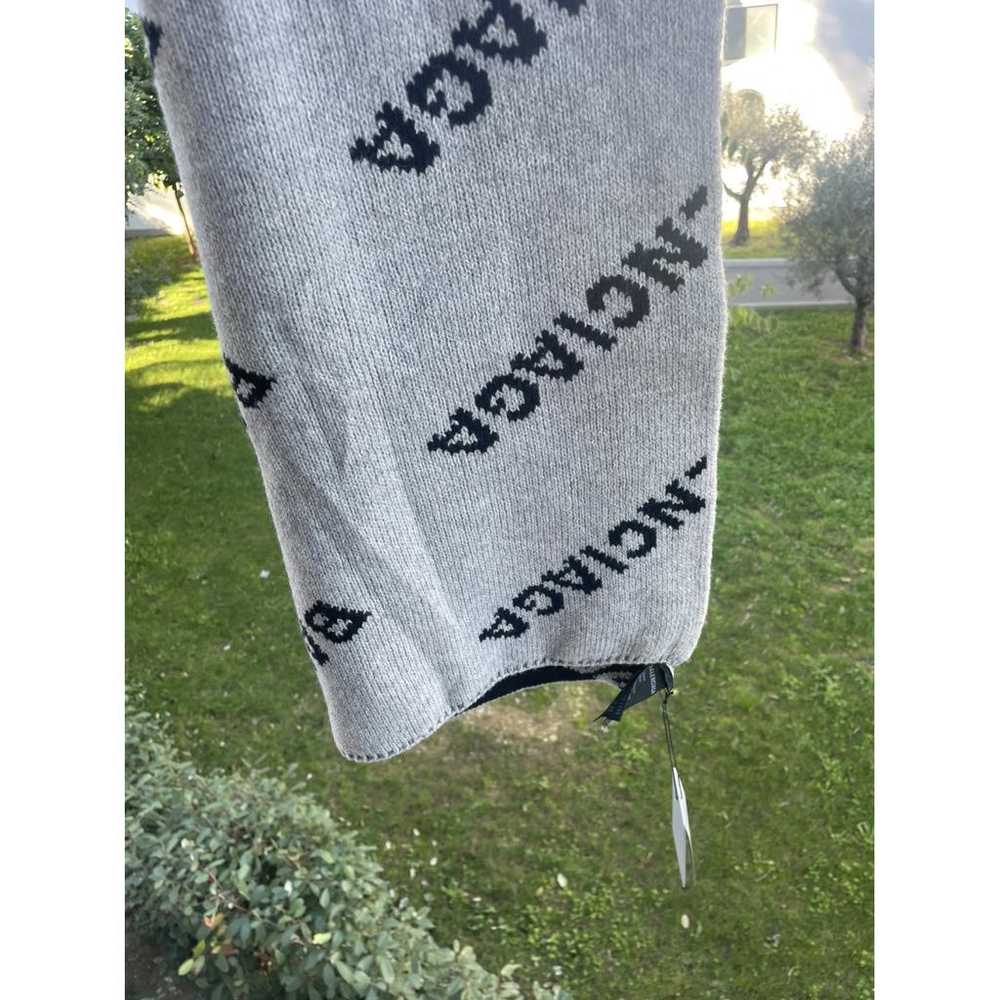 Balenciaga Wool scarf - image 2