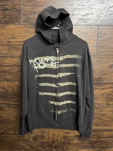 Rare store skeleton crew hoodies L/S shirt Frank iero mcr size large