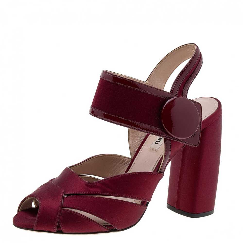 Miu Miu Patent leather sandal - image 1